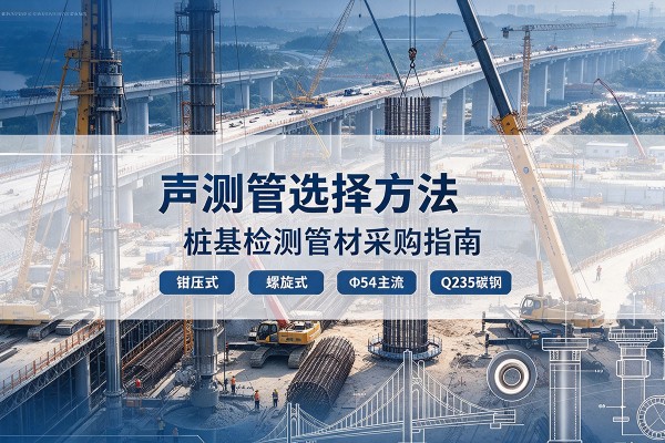 泸溪声测管选型标准