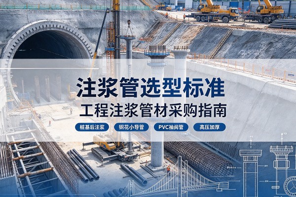 泸溪注浆管选型标准
