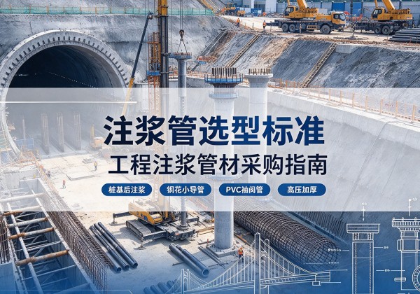 泸溪注浆管选型标准
